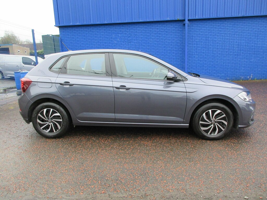 Volkswagen Polo 2022 Volkswagen Polo 1.0 Life Tsi RXZ9163 Grey #2