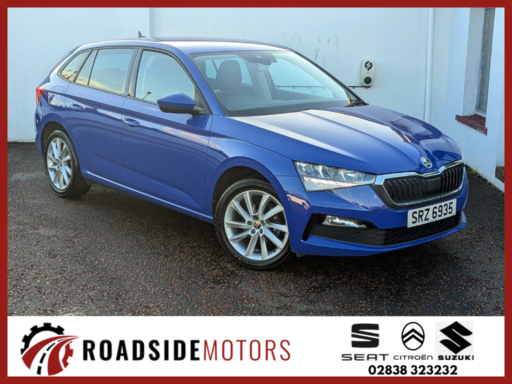 Skoda Scala 2021 Skoda Scala Se-l 110Bhp Tsi Dsg Blue