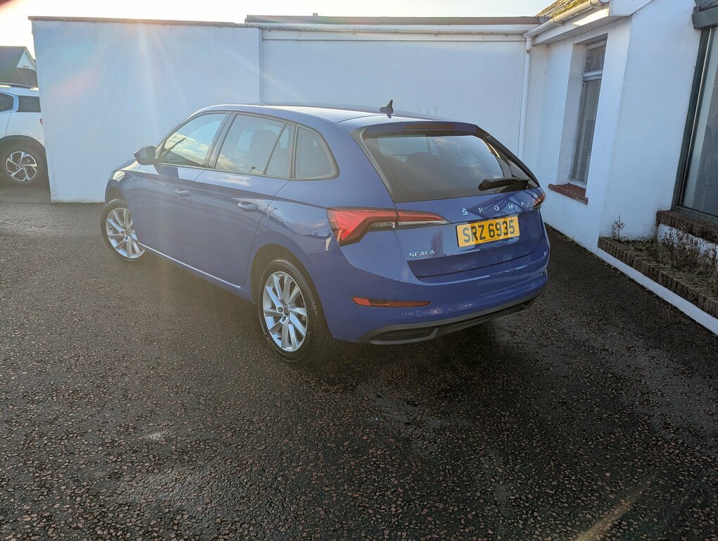 Skoda Scala 2021 Skoda Scala Se-l 110Bhp Tsi Dsg Blue #3