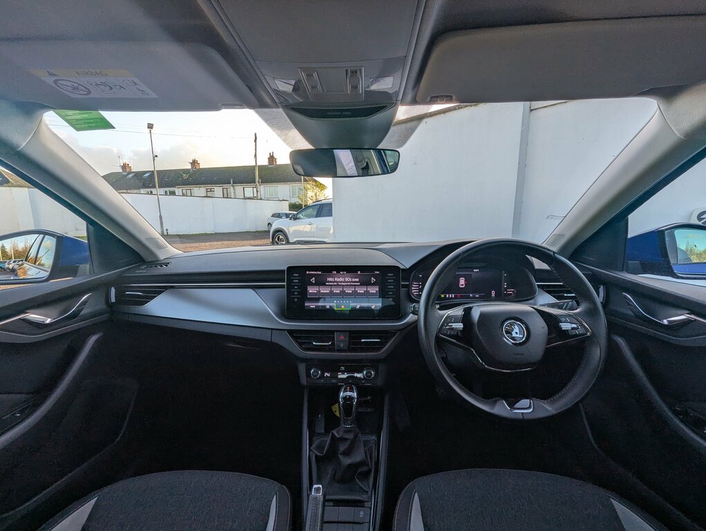 Skoda Scala 2021 Skoda Scala Se-l 110Bhp Tsi Dsg Blue #5