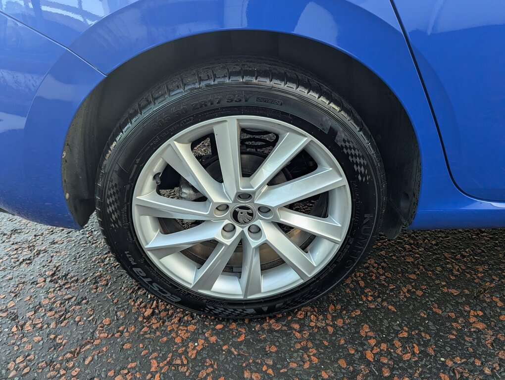Skoda Scala 2021 Skoda Scala Se-l 110Bhp Tsi Dsg Blue #4