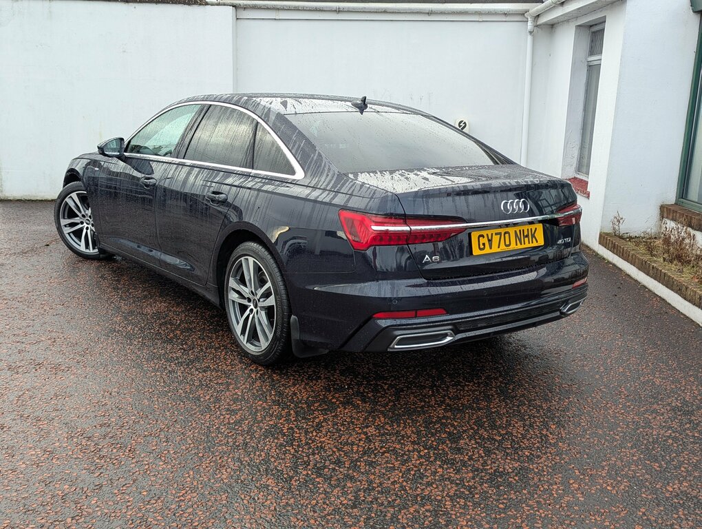 Audi A6 2021 Audi A6 S Line 2.0 Tdi Mild Hybrid Blue #3