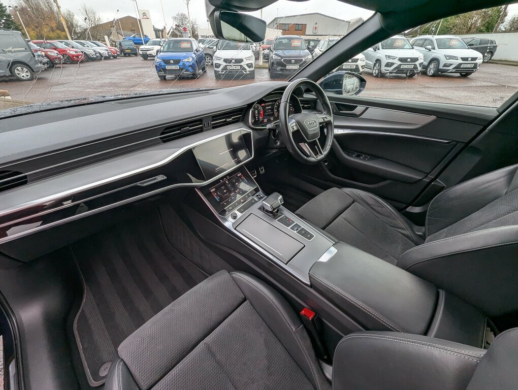 Audi A6 2021 Audi A6 S Line 2.0 Tdi Mild Hybrid Blue #2