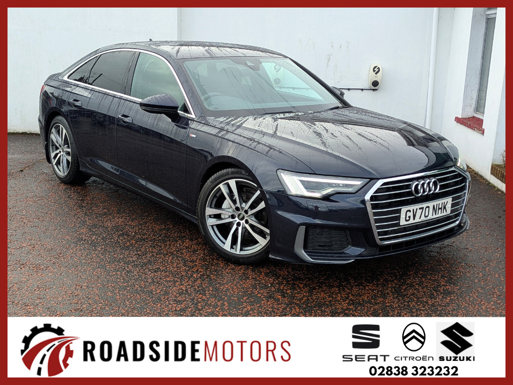 Audi A6 2021 Audi A6 S Line 2.0 Tdi Mild Hybrid Blue