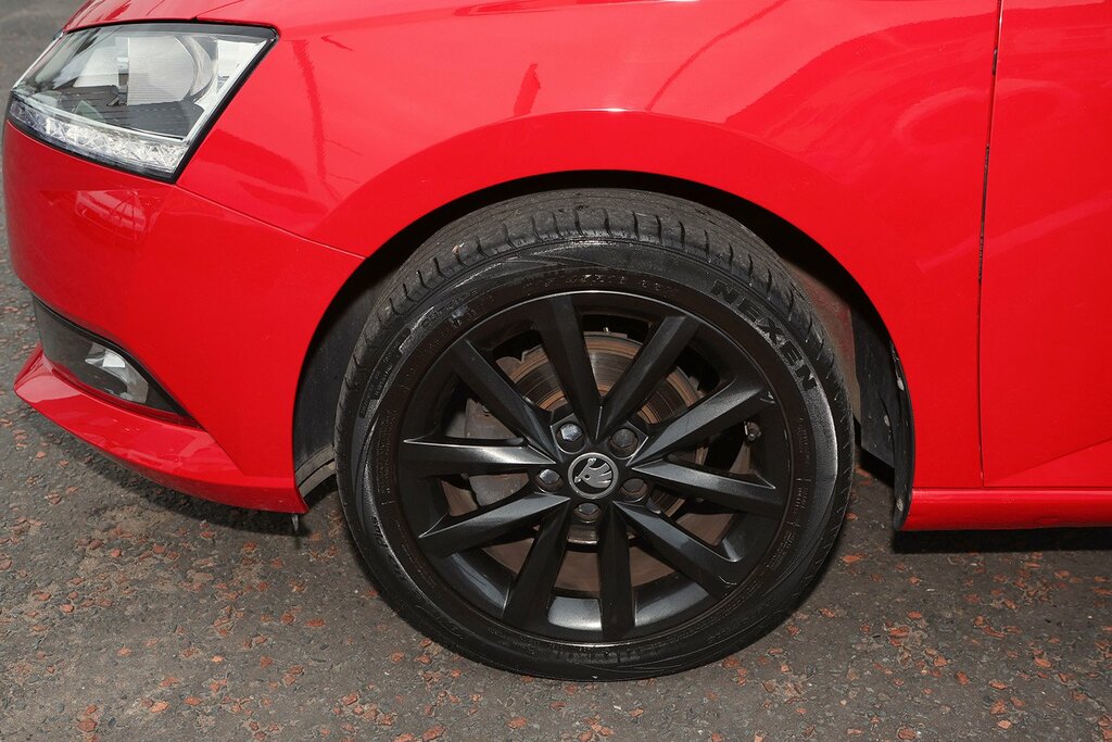 Skoda Fabia 2020 Skoda Fabia 1.0 Colour Edition Mpi HY70LXA Red #4
