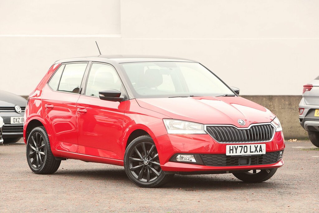 Skoda Fabia 2020 Skoda Fabia 1.0 Colour Edition Mpi Red