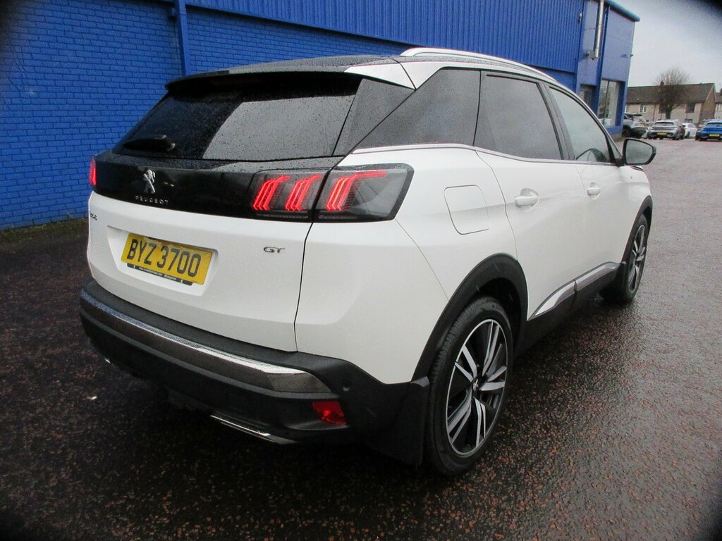 Peugeot 3008 2022 Peugeot 3008 1.5 Bluehdi Ss Gt Premium BYZ3700 White #3