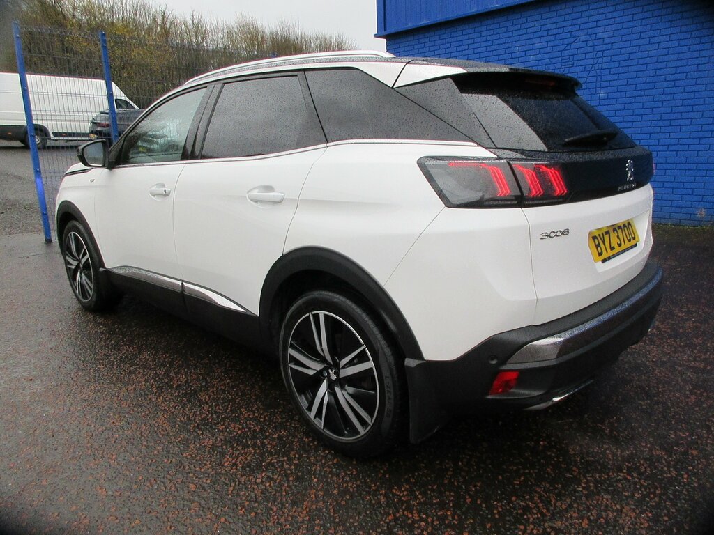 Peugeot 3008 2022 Peugeot 3008 1.5 Bluehdi Ss Gt Premium BYZ3700 White #6