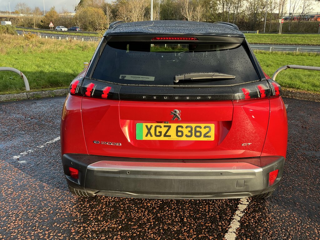 Peugeot e-2008 2022 Peugeot E2008 50 Kwh Gt XGZ6362 Red #6
