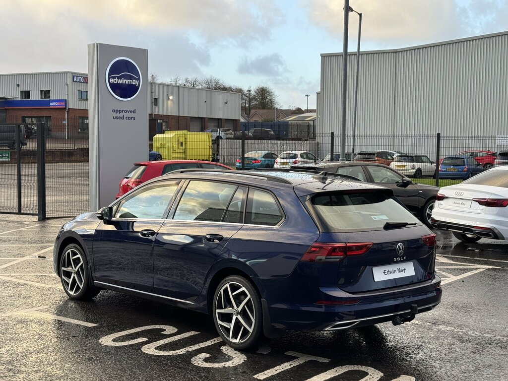Volkswagen Golf 2021 Volkswagen Golf Estate Style 2.0 Tdi 150Ps SRZ1810 Blue #5