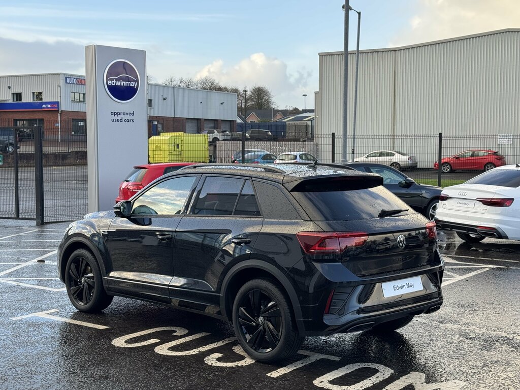 Volkswagen T-Roc 2025 Volkswagen T-roc Black Edition 1.5 Tsi 150Ps WRZ8710 Black #6