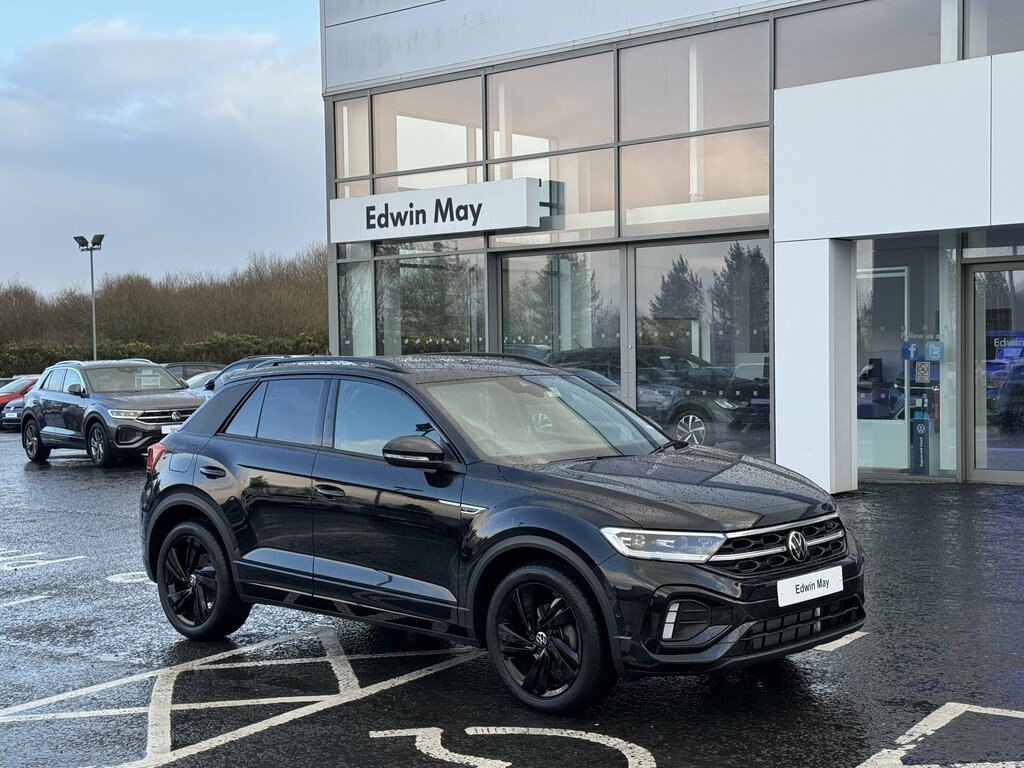 Volkswagen T-Roc 2025 Volkswagen T-roc Black Edition 1.5 Tsi 150Ps WRZ8710 Black