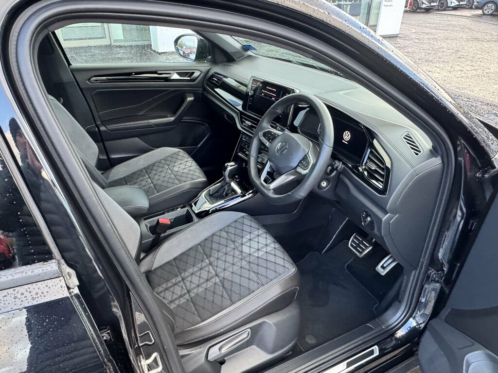 Volkswagen T-Roc 2025 Volkswagen T-roc Black Edition 1.5 Tsi 150Ps WRZ8710 Black #3