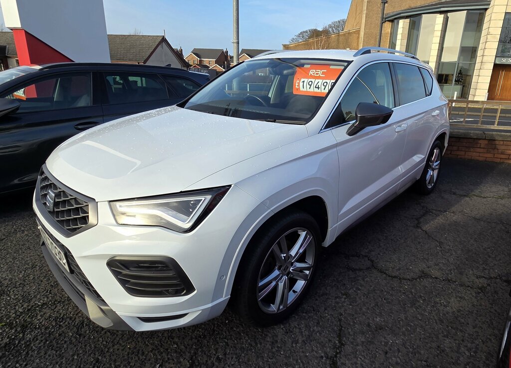 Seat Ateca 2022 Seat Ateca 1.5 Ecotsi Fr Dsg White