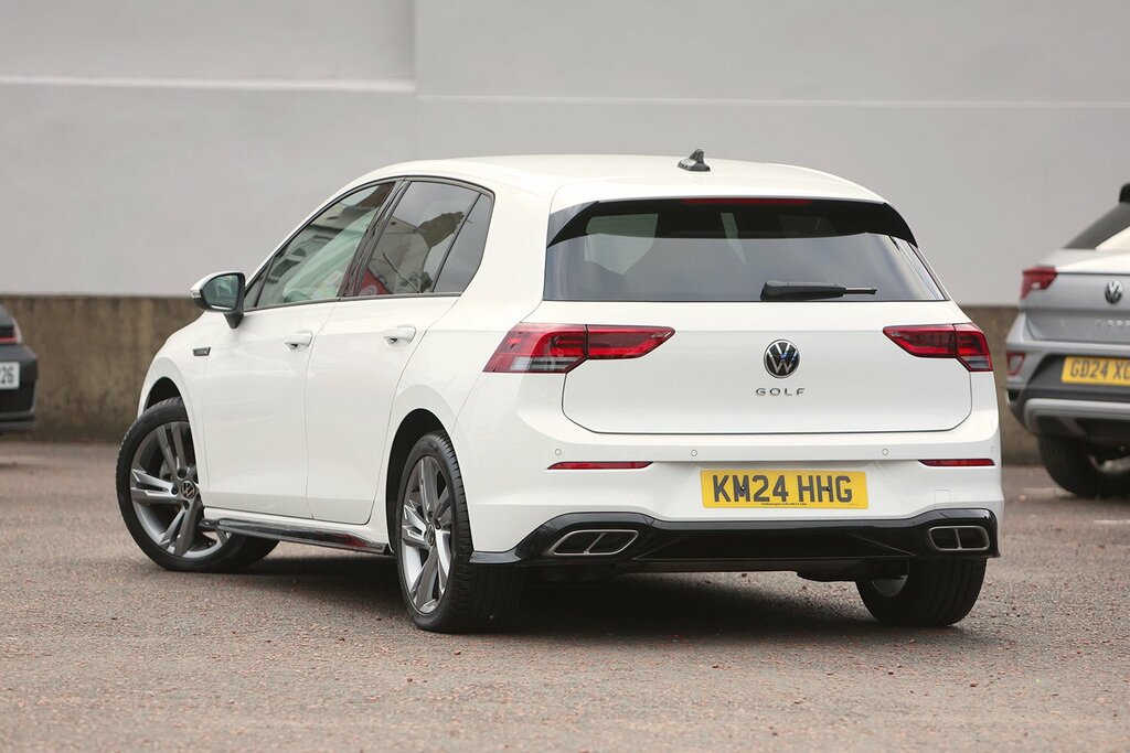 Volkswagen Golf 2024 Volkswagen Golf 1.5 R-line Tsi KM24HHG White #3