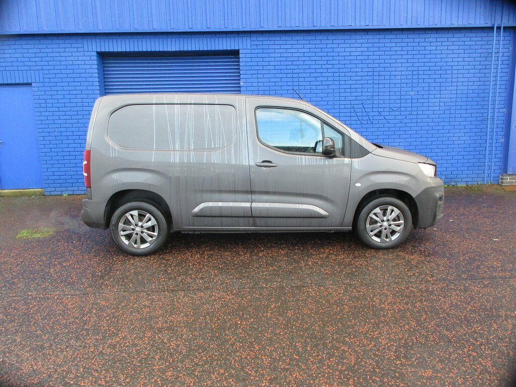 Peugeot Partner Ex.vat 2023 Peugeot Partner 1.5 Bluehdi Asphalt Pr ME23PNF Grey #2