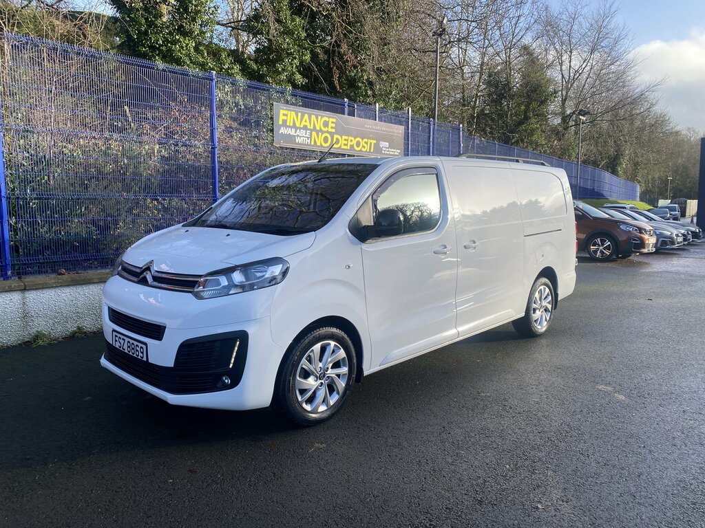 Citroen Dispatch Ex.vat 2022 Citroen Dispatch 2.0 Bhdi 1400Driver White #6