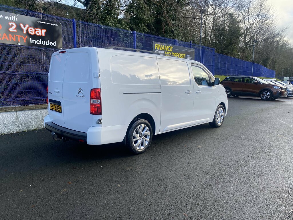 Citroen Dispatch Ex.vat 2022 Citroen Dispatch 2.0 Bhdi 1400Driver White #3