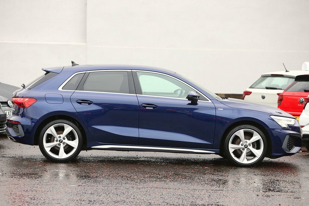 Audi A3 2024 Audi A3 1.5 Tfsi S Line GV73UVK Blue #2
