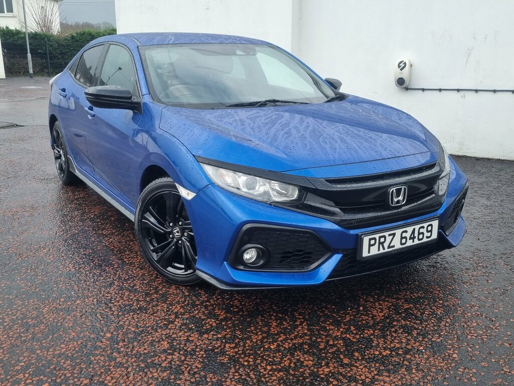 Honda Civic 2019 Honda Civic 1.0 Vtec Sport Line XHZ2555 Red #2