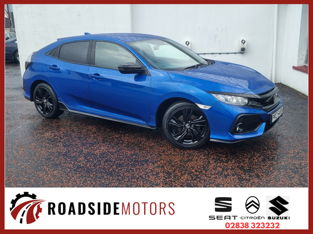 Honda Civic 2019 Honda Civic 1.0 Vtec Sport Line XHZ2555 Red