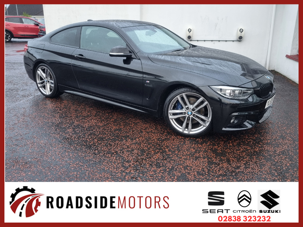 BMW 4 Series 2020 Bmw 4 Series 2.0 420D M Sport Black