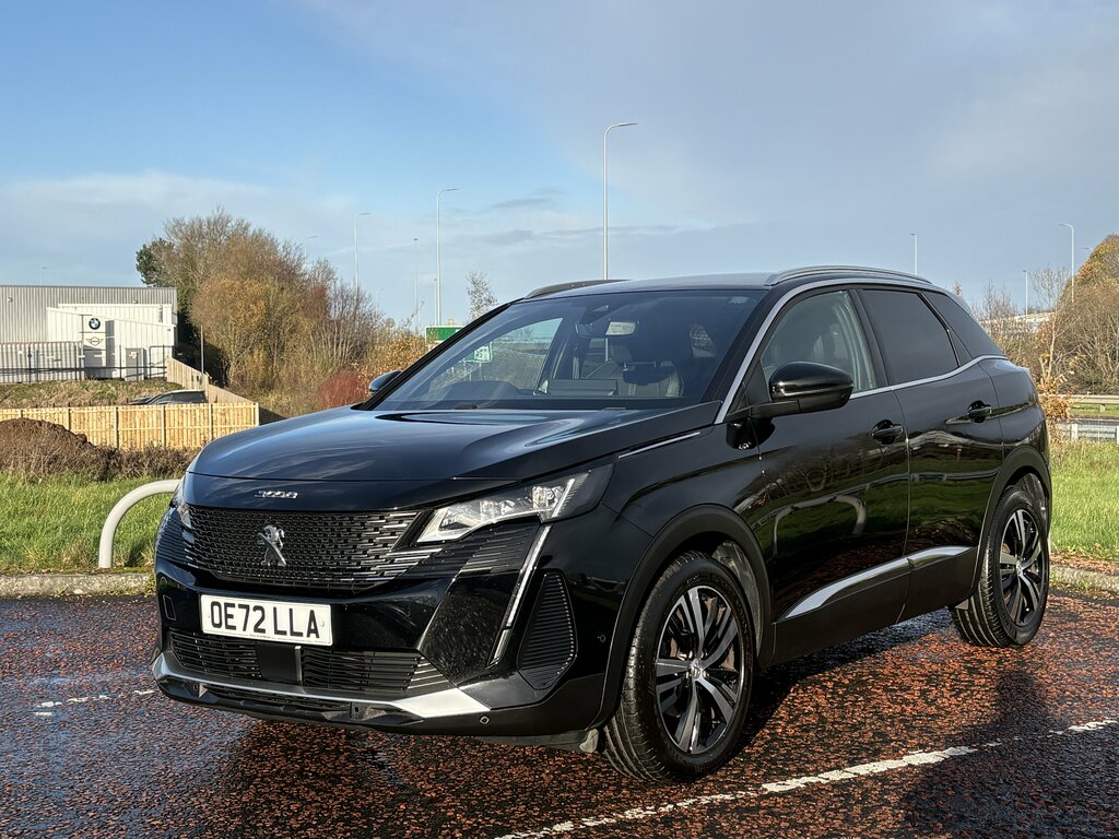 Peugeot 3008 2022 Peugeot 3008 1.5 Bhdi Gt OE72LLA Black #2