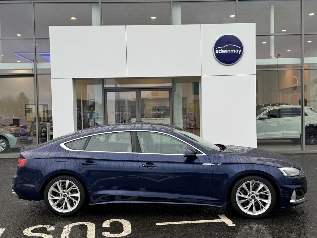 Audi A5 2023 Audi A5 Sportback Sport 35 Tfsi 150Ps S-tro Blue