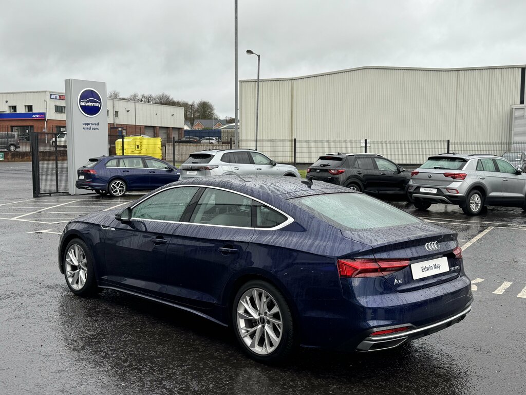 Audi A5 2023 Audi A5 Sportback Sport 35 Tfsi 150Ps S-tro Blue #5