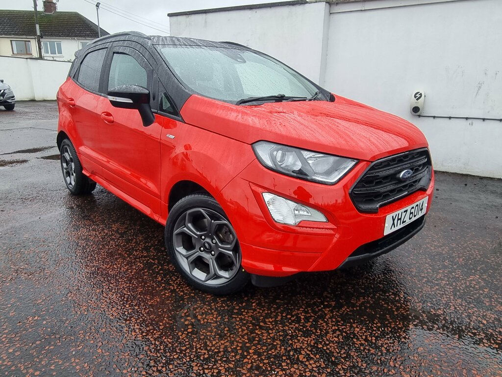 Ford Ecosport 2020 Ford Ecosport 1.0 St-line XHZ6014 Red #2