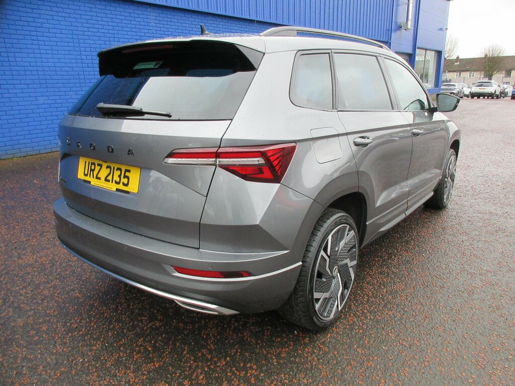 Skoda Karoq 2023 Skoda Karoq 1.5 Sportline Tsi Dsg URZ2135 Grey #3