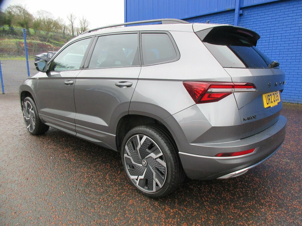 Skoda Karoq 2023 Skoda Karoq 1.5 Sportline Tsi Dsg URZ2135 Grey #6