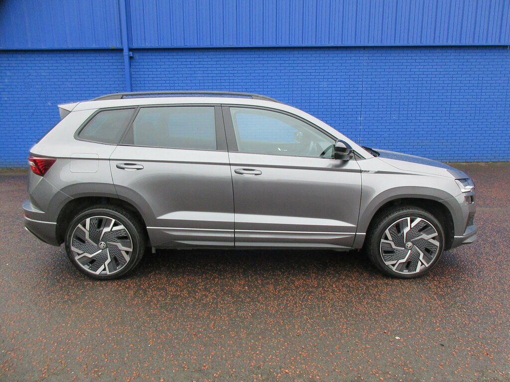 Skoda Karoq 2023 Skoda Karoq 1.5 Sportline Tsi Dsg URZ2135 Grey #2