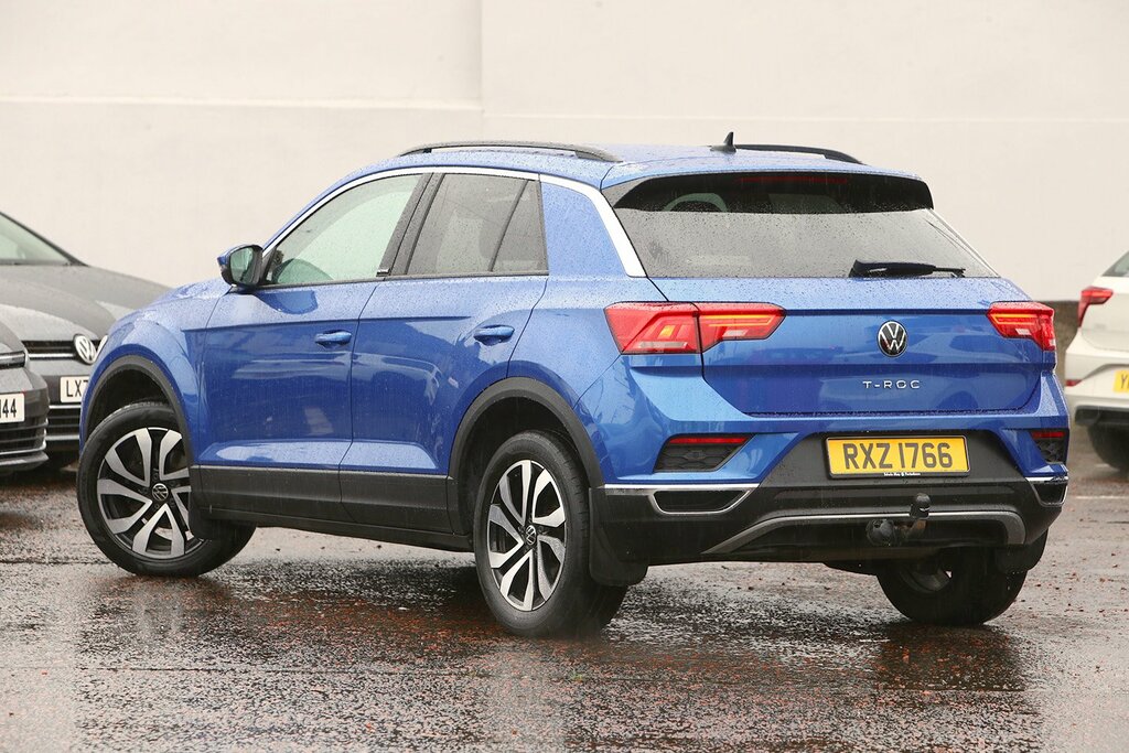 Volkswagen T-Roc 2022 Volkswagen T-roc 2.0 Active Tdi RXZ1766 Blue #3