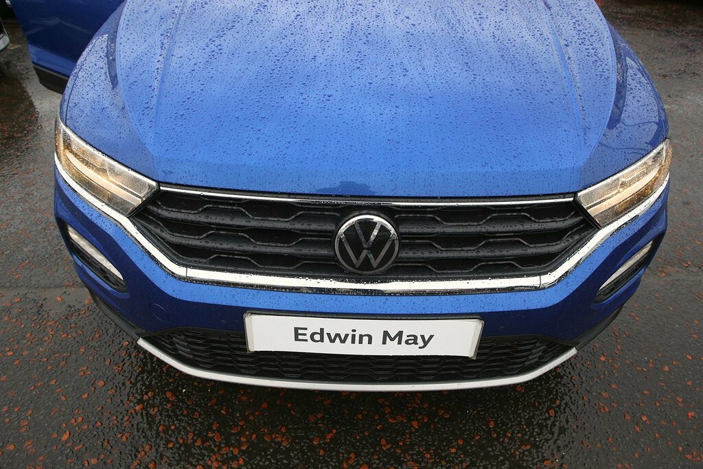 Volkswagen T-Roc 2022 Volkswagen T-roc 2.0 Active Tdi RXZ1766 Blue #4