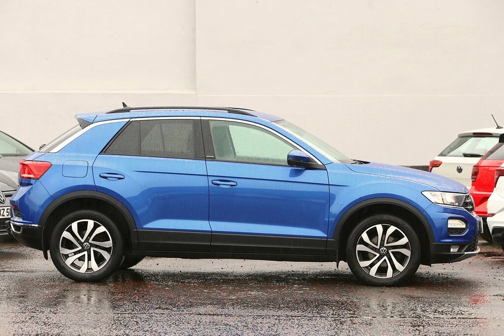 Volkswagen T-Roc 2022 Volkswagen T-roc 2.0 Active Tdi RXZ1766 Blue #2