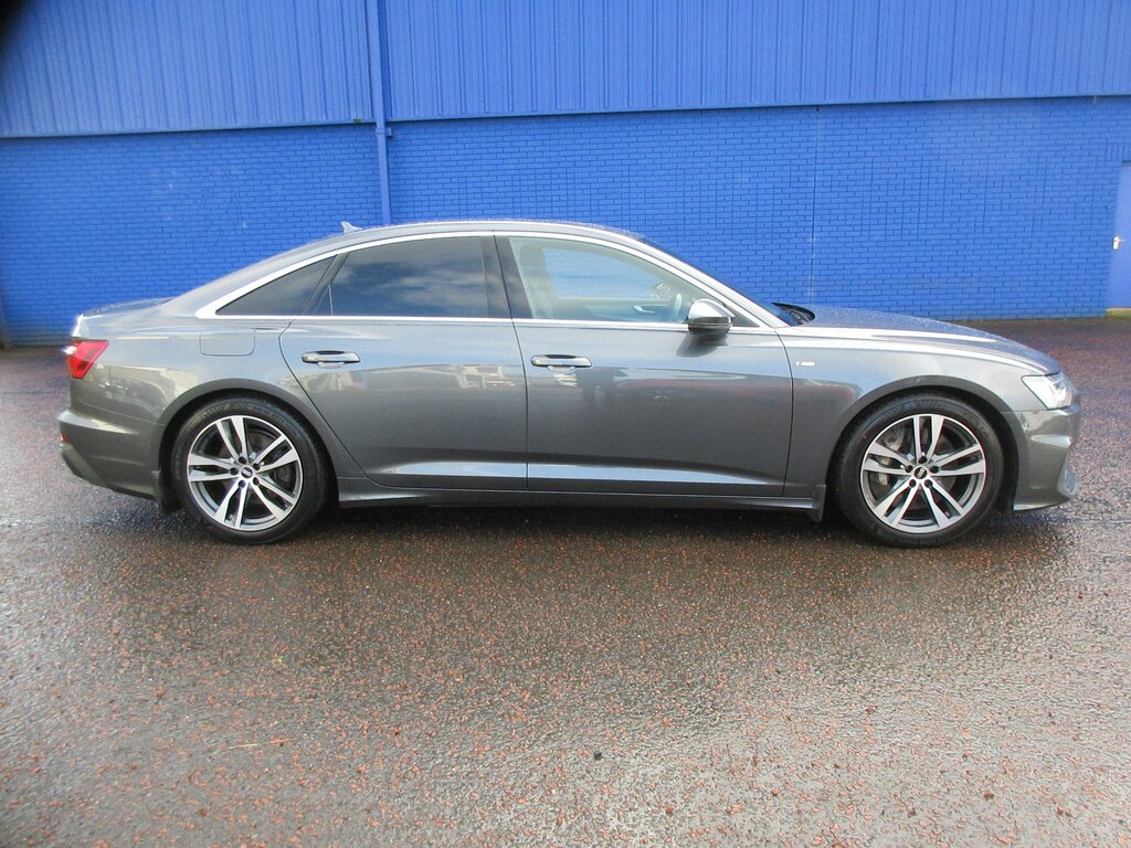Audi A6 2021 Audi A6 2.0 Tfsi E Quattro S Line Grey #2