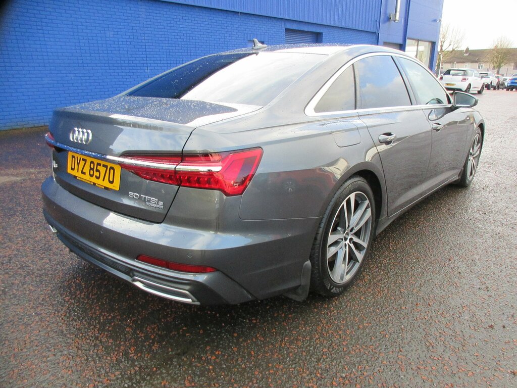 Audi A6 2021 Audi A6 2.0 Tfsi E Quattro S Line Grey #3