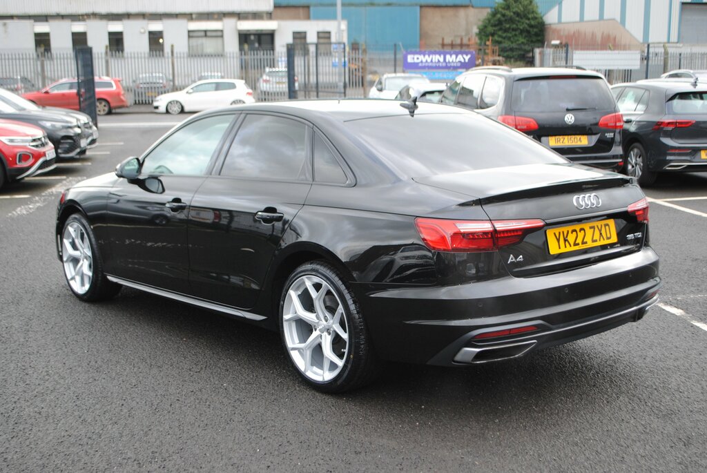 Audi A4 2022 Audi A4 2.0 35 Tdi Sport Edition 163 Alloys I YK22ZXD Black #6