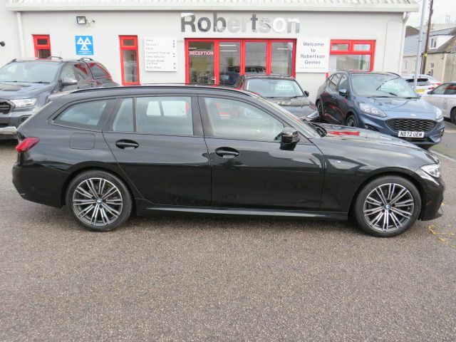 BMW 3 Series 320D X Drive Mhev M Sport Estate MV72BUH Blue #2