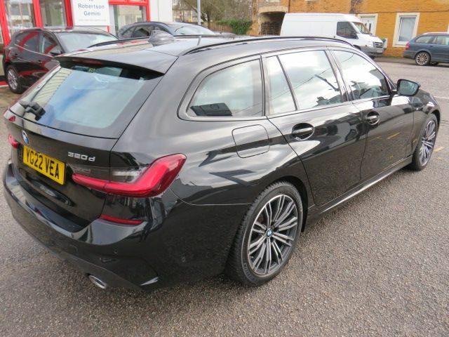 BMW 3 Series 320D X Drive Mhev M Sport Estate MV72BUH Blue #3