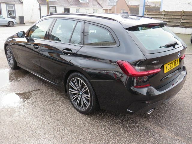 BMW 3 Series 320D X Drive Mhev M Sport Estate MV72BUH Blue #5