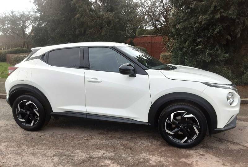 Nissan Juke 1.0 Dig-t 114 N-connecta Dct - 2022 72 SJ72UDN White #3