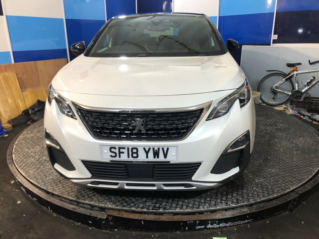 Peugeot 3008 1.6L Gt Line SF18YWV White #2