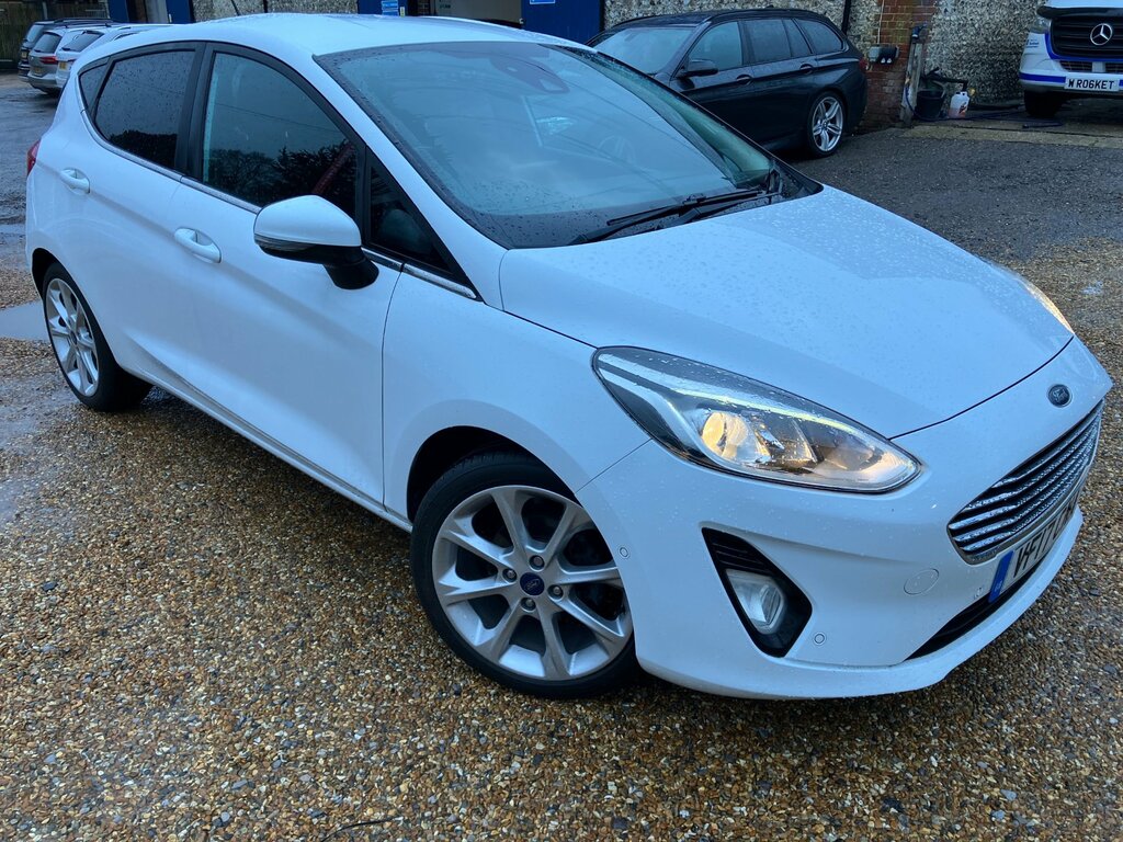 Ford Fiesta 1.0 Titanium. High Spec. Low Miles. Recent Cambelt VF17CNA White #2