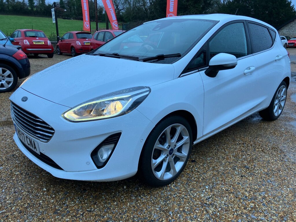 Ford Fiesta 1.0 Titanium. High Spec. Low Miles. Recent Cambelt White