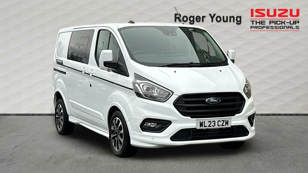Ford Transit Custom 2.0 320 Ecoblue Sport Crew Van White