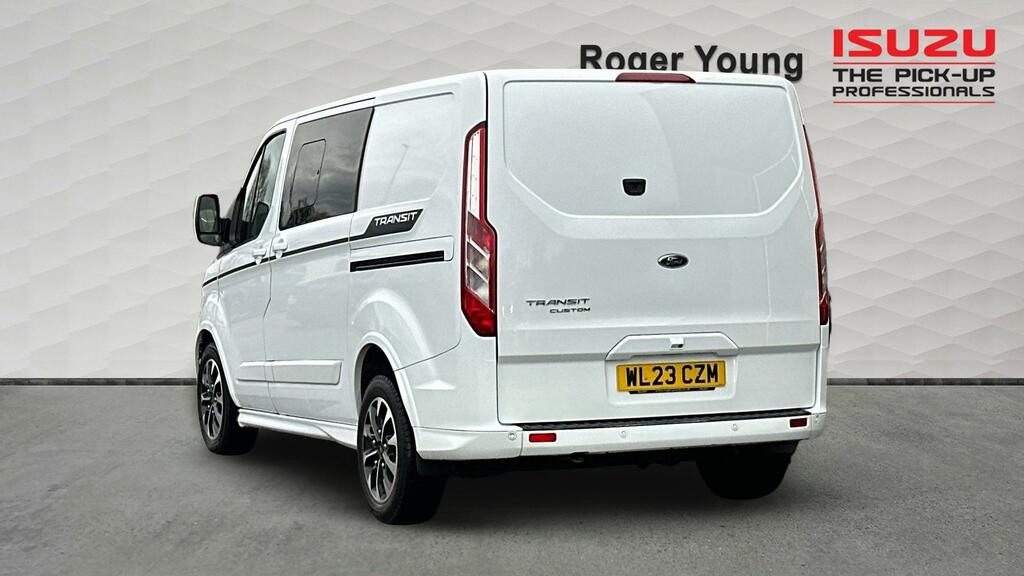 Ford Transit Custom 2.0 320 Ecoblue Sport Crew Van WL23CZM White #2