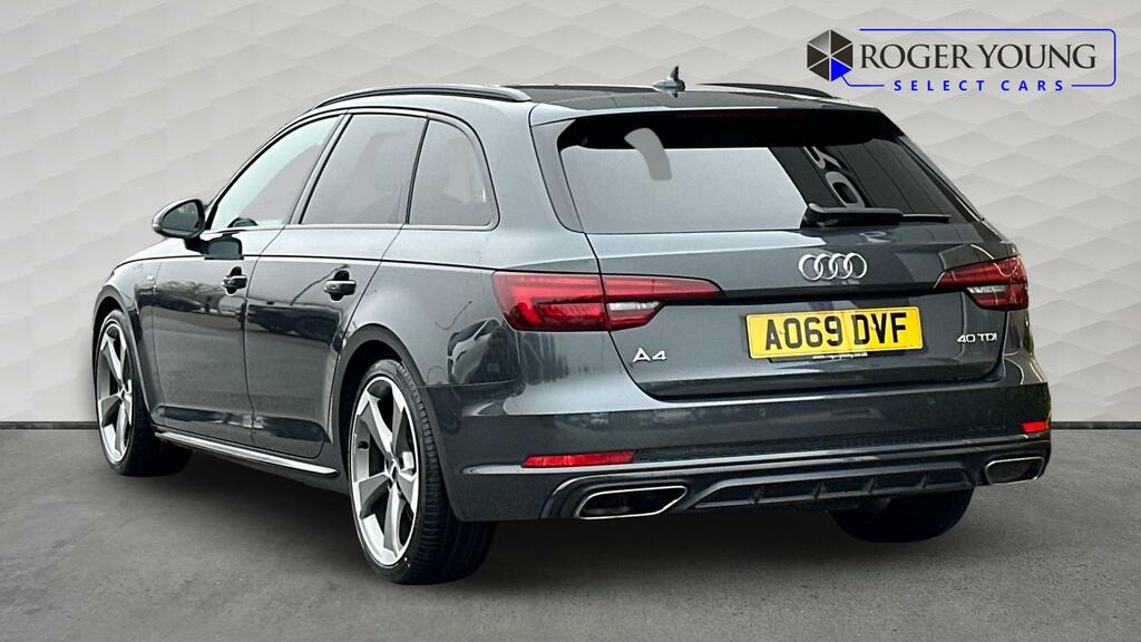 Audi A4 Avant 2.0 Tdi 40 Black Edition AO69DVF Grey #2