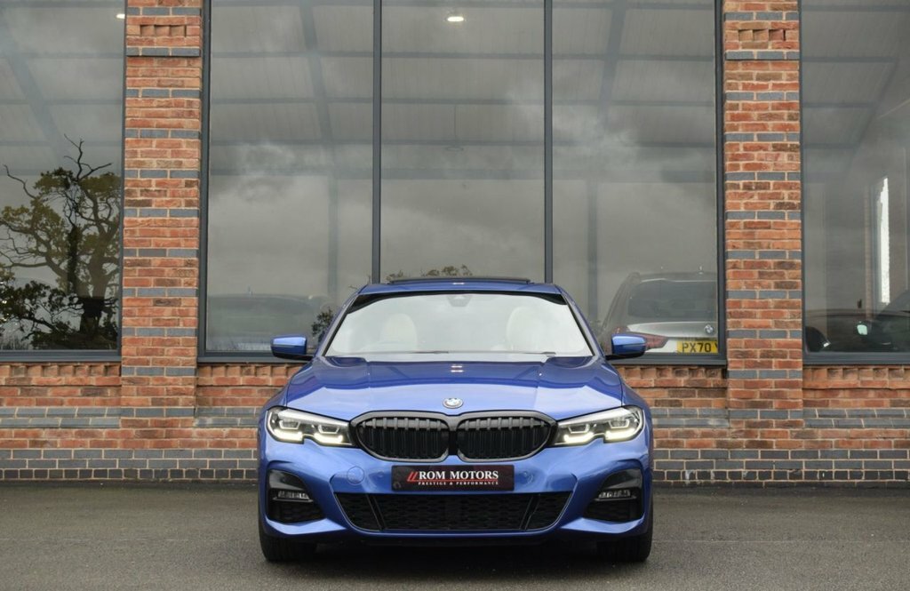 BMW 3 Series 330D Xdrive M Sport YE69HVF Blue #4